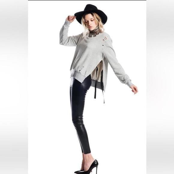 Pam & Gela Faux Leather pantssize P